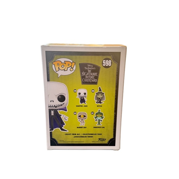 Funko Pop! Disney Nightmare Before Christmas VAMPIRE JACK #598 Vinyl Figure - Picture 4 of 5